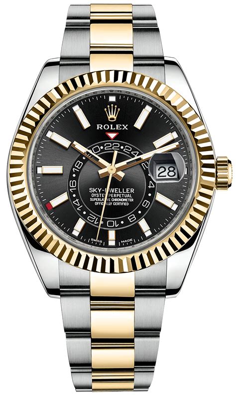 rolex sky-dweller 326933ch|Rolex Sky-Dweller diamond bezel.